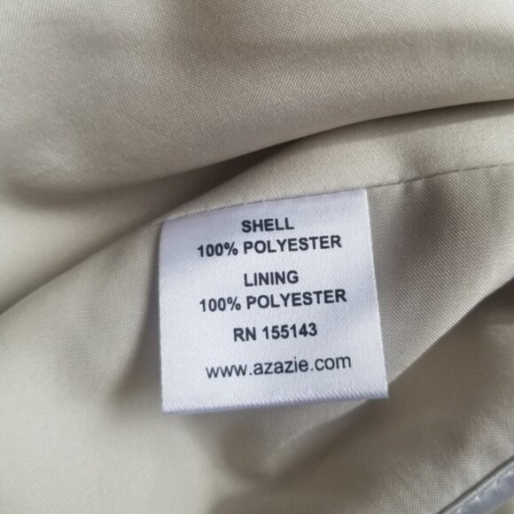 Azazie Melinda Dress Graduation Bridesmaid Prom Bust 34" Waist 27" Hips … - Picture 10 of 13